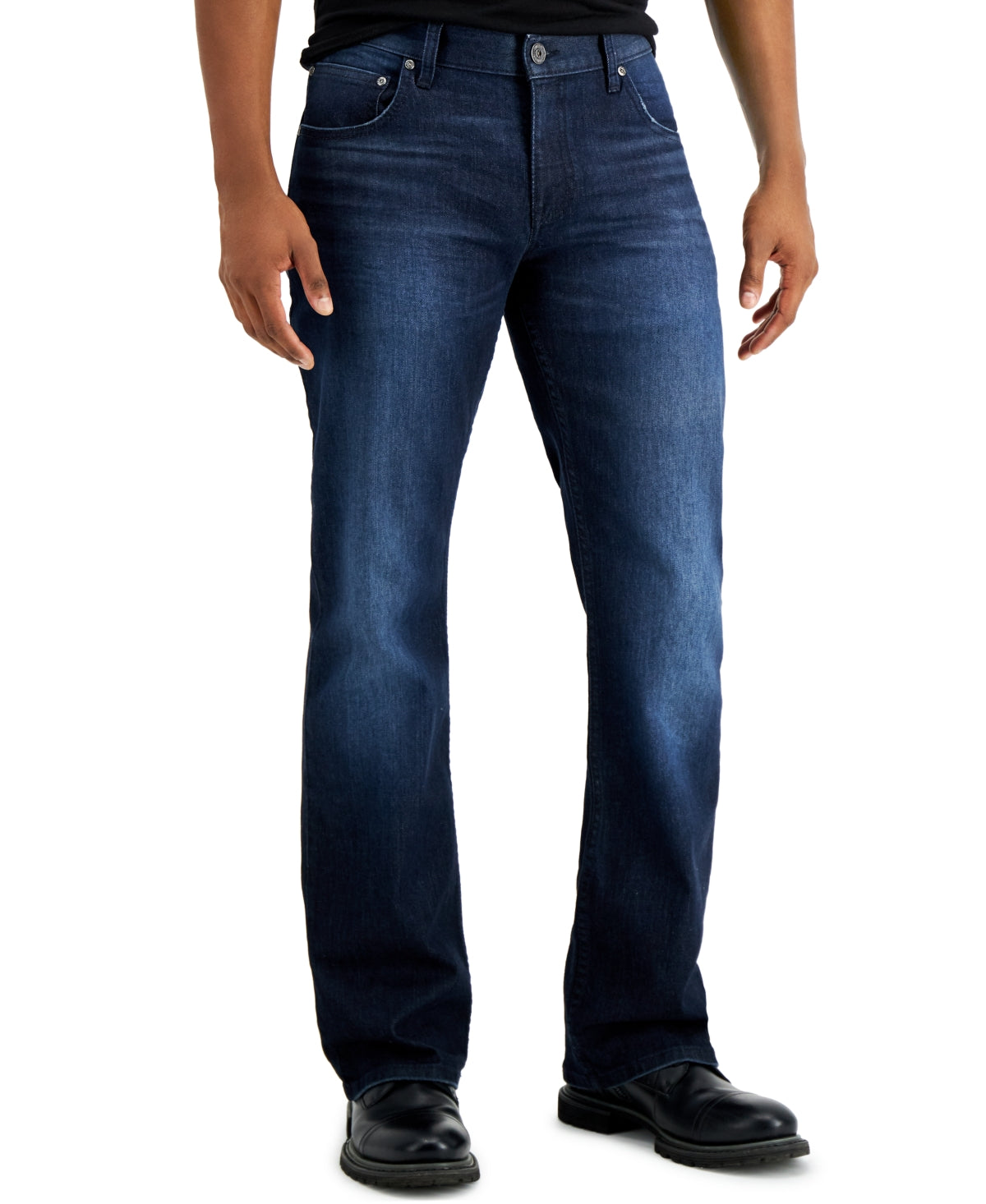 Calça jeans masculina Seaton Boot Cut da INC International Concepts, azul, tamanho 32