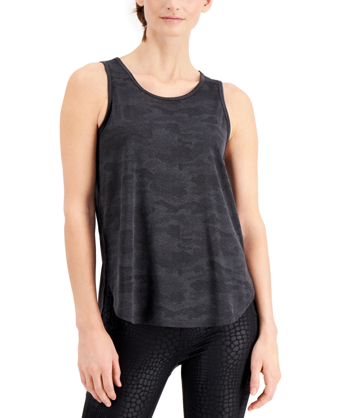 ID Ideology Regata Jacquard Camuflada Feminina Preta Tamanho XX-G