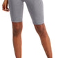 Conjunto de moletom feminino ID Ideology Biker Shorts cinza tamanho médio