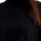 Suéter feminino Alfani com gola alta e ombros caídos, preto, tamanho 2X