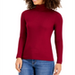 Blusa de gola alta feminina Style &amp; Co vermelha tamanho XL