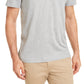 Club Room Masculino Henley Cinza Sólido Tamanho Grande