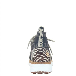 Otbt - Women's Hybrid In Animal Print High Top Sneakers