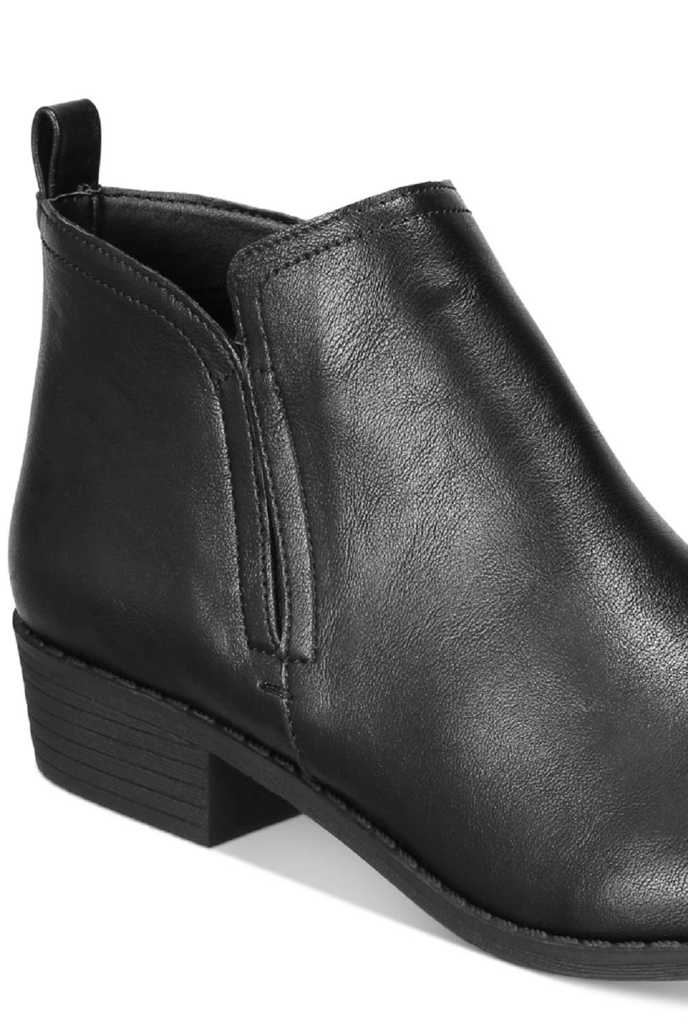 Botas femininas Cadee da Sun + Stone, pretas, tamanho 5 M