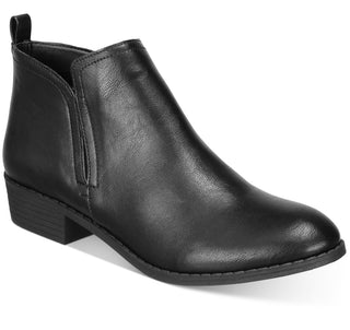 Botas femininas Cadee da Sun + Stone, pretas, tamanho 5,5 M