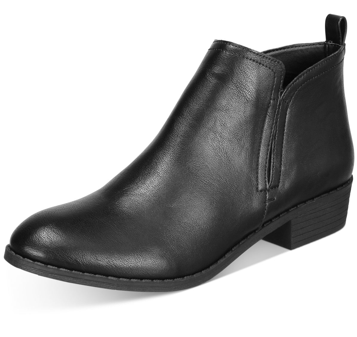 Botas femininas Cadee da Sun + Stone, pretas, tamanho 5,5 M
