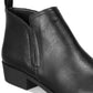 Botas femininas Cadee da Sun + Stone, pretas, tamanho 7 M
