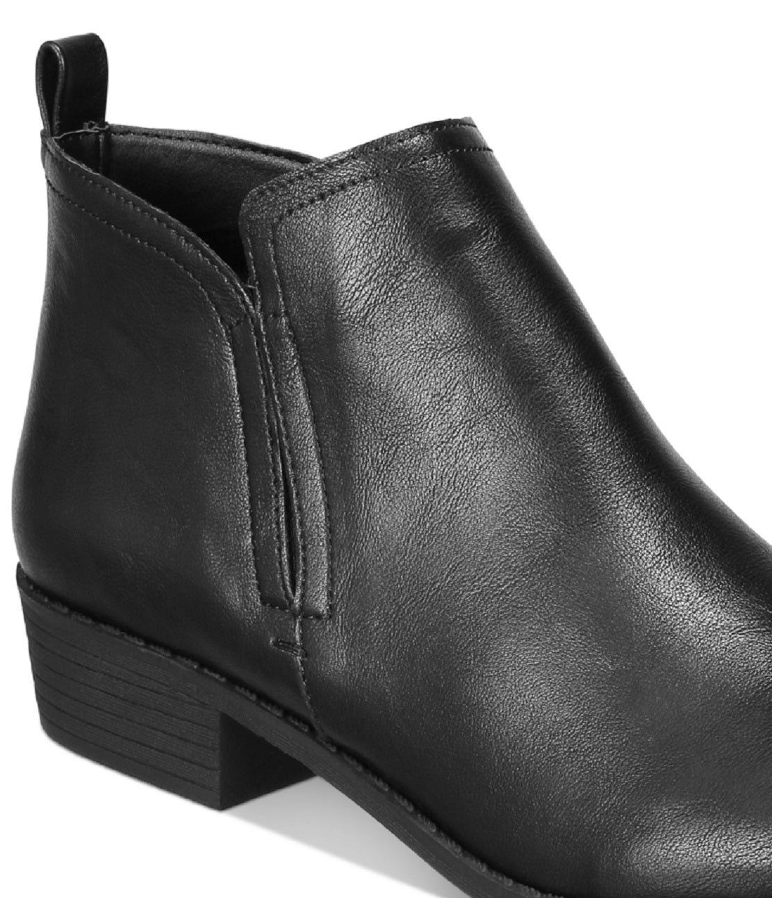 Botas femininas Cadee da Sun + Stone, pretas, tamanho 7 M