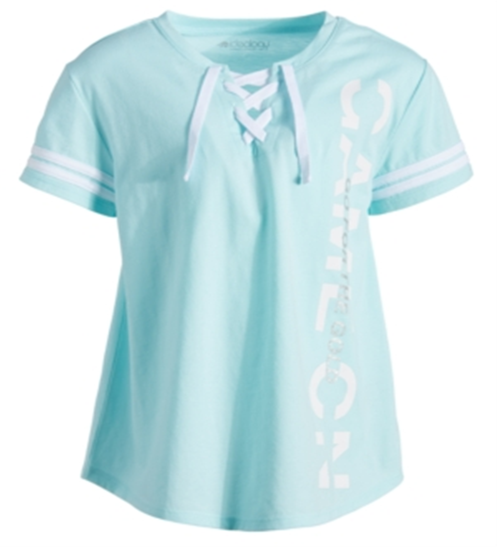 Camiseta com cadarço Ideology Big Girl's Verde Tamanho P