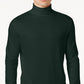 Camisa de gola alta sólida masculina Club Room, verde, tamanho grande