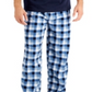 Conjunto de pijama masculino Club Room azul tamanho médio