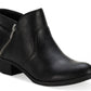 Botas femininas Sun + Stone Abby Double Zip pretas tamanho 9,5W