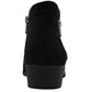 Botas femininas Sun + Stone Abby Double Zip pretas tamanho 5,5 M