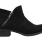 Botas femininas Sun + Stone Abby Double Zip pretas tamanho 9 M