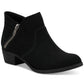 Botas femininas Sun + Stone Abby Double Zip pretas tamanho 9 M