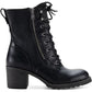 Botas de caminhada femininas Sun + Stone Sloanie com cadarço e sola de tachas, tamanho 6 M
