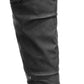 Botas femininas Sun + Stone Brinley com tiras e sola de borracha, pretas, tamanho 7,5 M
