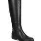 Botas femininas Allicce acima do joelho Sun + Stone, pretas, tamanho 8 M
