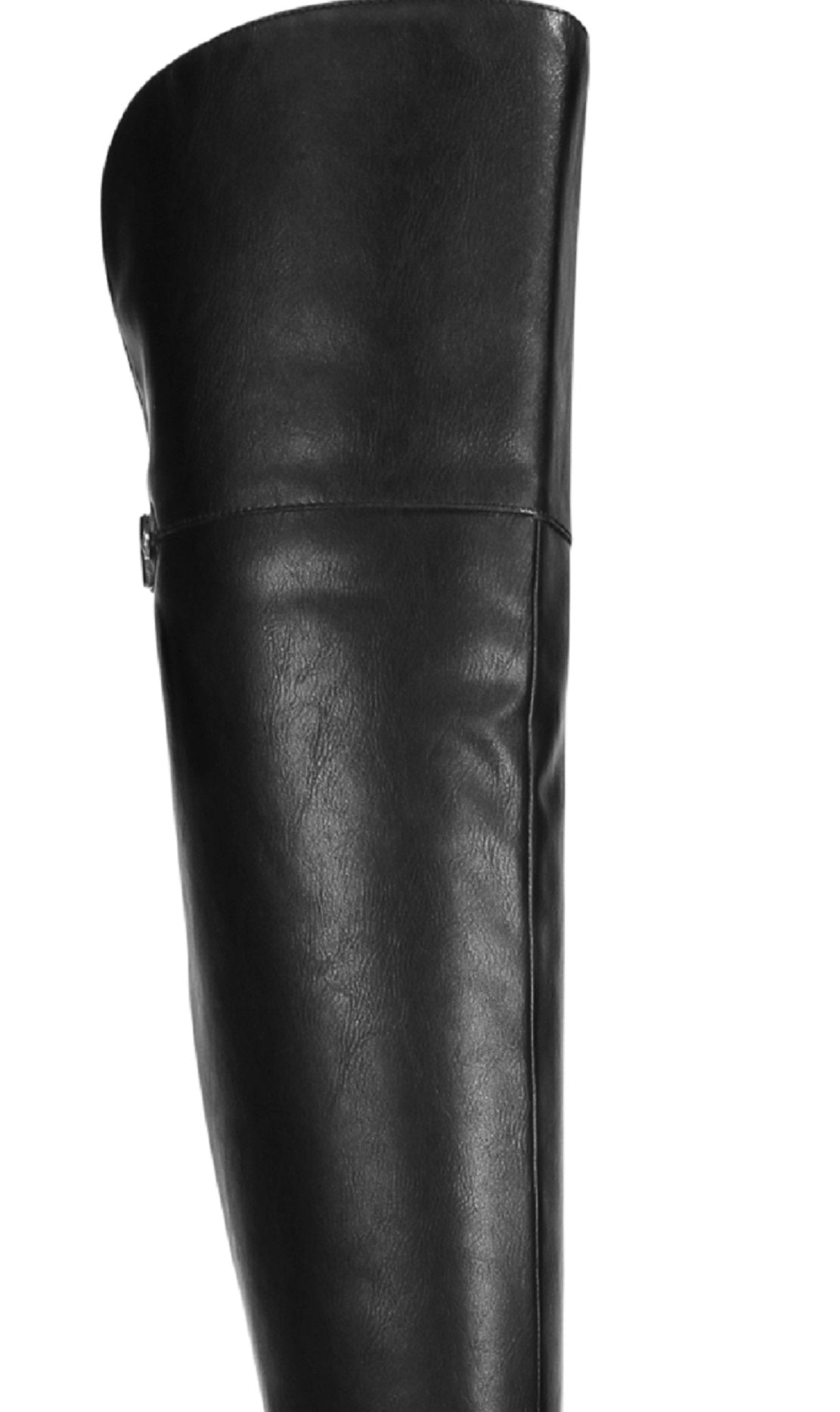 Botas femininas Allicce acima do joelho Sun + Stone, pretas, tamanho 8 M