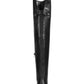 Botas femininas Allicce acima do joelho Sun + Stone, pretas, tamanho 9,5M