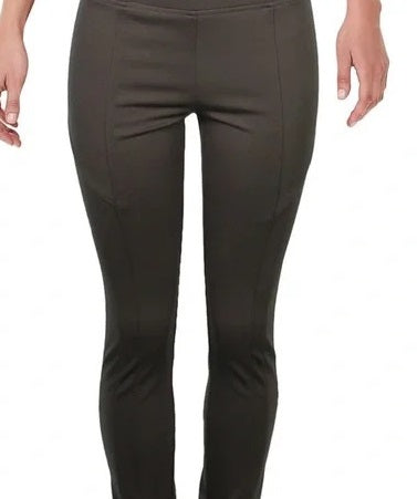 Calça skinny profissional feminina INC International Concepts, cintura média, verde, tamanho 10