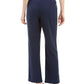 Calça feminina Karen Scott Microfleece preta tamanho pequeno GG