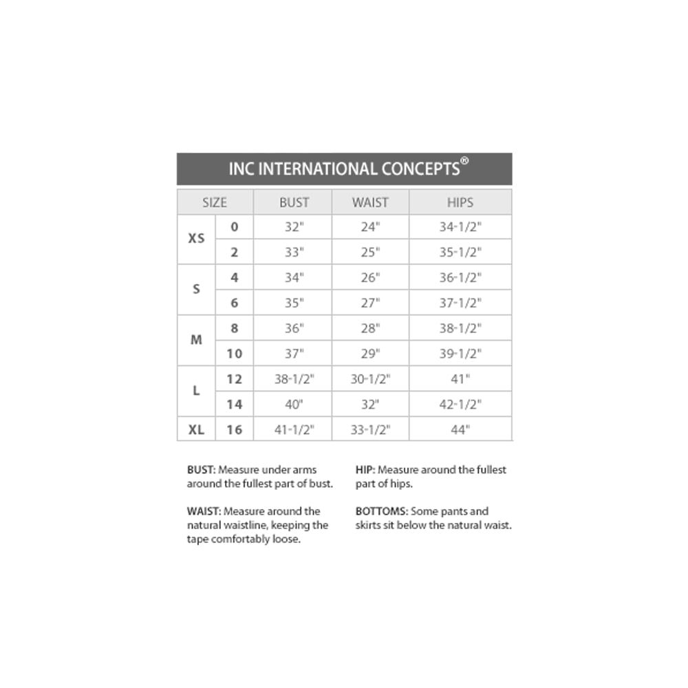 Calça skinny feminina com cós ondulado da INC International Concepts, verde, tamanho 14