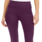 ID Ideology Leggings Cropped Femininas Cintura Alta Bolso Lateral Roxo Tamanho X-S