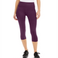 ID Ideology Leggings Cropped Femininas Cintura Alta Bolso Lateral Roxo Tamanho X-S