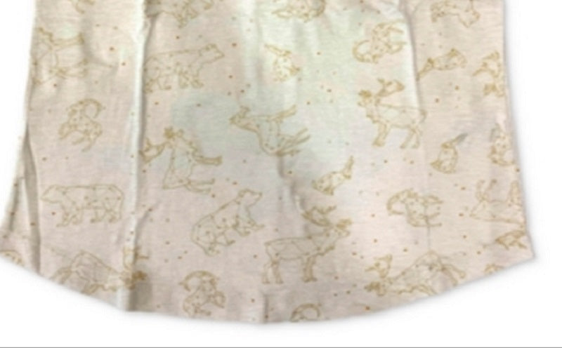 Camiseta feminina estampada em algodão estilo &amp; co, marrom, tamanho grande