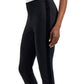 Calça skinny ponte feminina com acabamento em veludo, preta, tamanho 2, da INC International Concepts