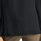 JM Collection Top Feminino com Punhos e Contas Preto Tamanho Grande