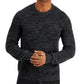 Suéter de gola redonda masculino INC International Concepts Page, preto, tamanho médio