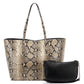INC International Concepts Zoiey 2 1 Tote Feminina Marrom Tamanho Regular