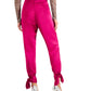 Calça feminina de cetim com amarração na parte inferior, INC International Concepts, rosa, tamanho 10