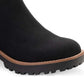 Botas femininas Kandy Sun + Stone pretas tamanho 8,5 M