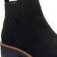 Botas femininas Kandy Sun + Stone pretas tamanho 8,5 M