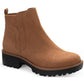 Botas femininas Kandy Sun + Stone, marrom, tamanho 5 M
