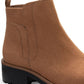 Botas femininas Kandy Sun + Stone, marrom, tamanho 5 M