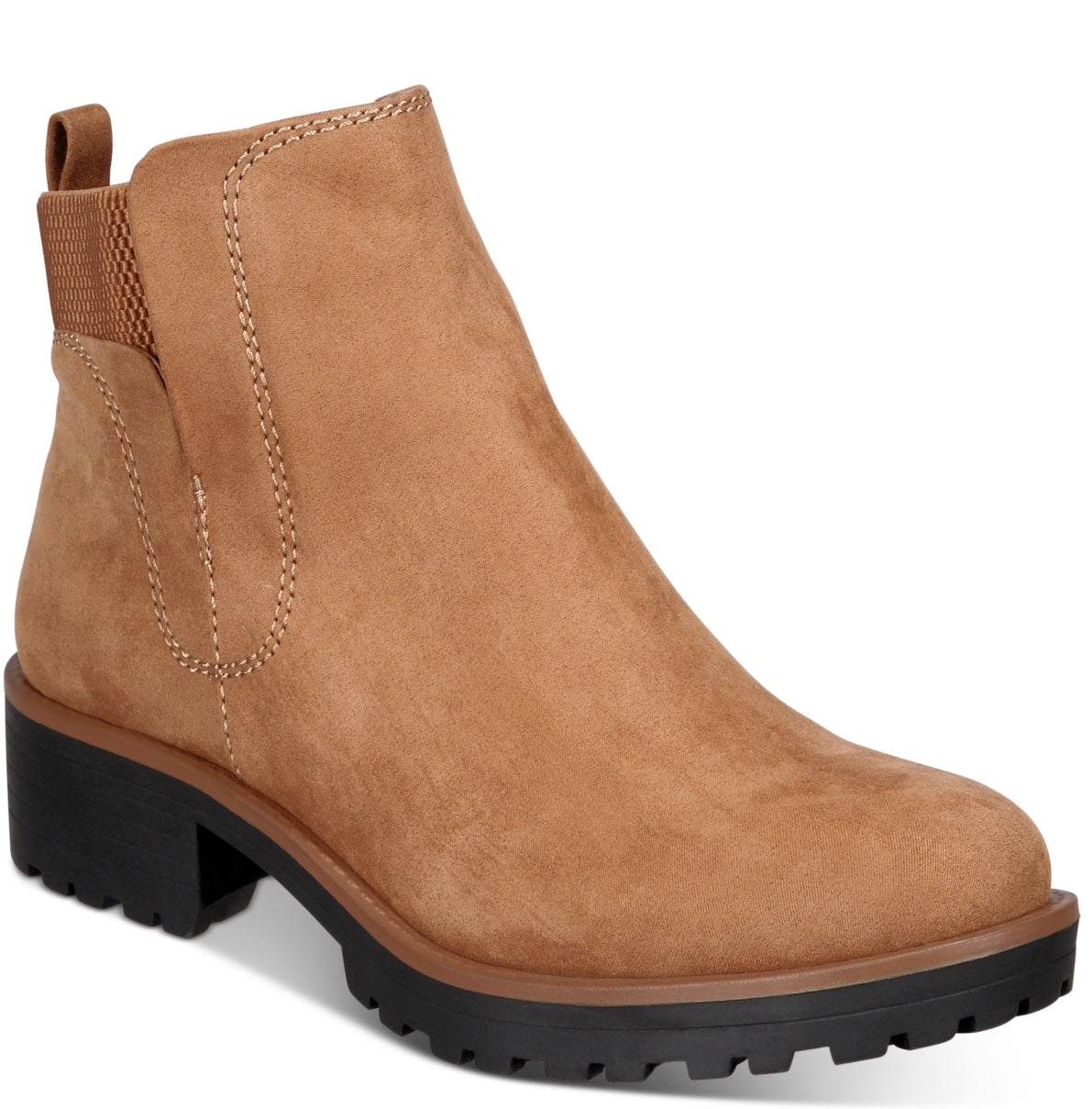 Botas femininas Kandy Sun + Stone, marrom, tamanho 6,5 M