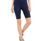 ID Ideology Shorts de ciclismo de compressão feminino de cintura alta 10, azul, tamanho XX-G