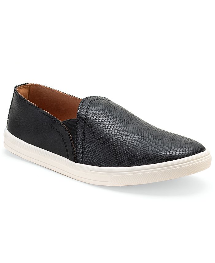 Tênis feminino Sun + Stone Mariam Slip On preto tamanho 9 M