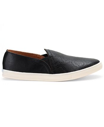 Tênis feminino Sun + Stone Mariam Slip On preto tamanho 9 M