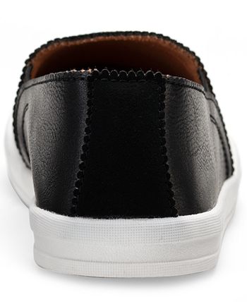 Tênis feminino Sun + Stone Mariam Slip On preto tamanho 9 M