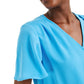 Blusa Alfani Feminina Manga Flutter Sobrepeliz Azul Tamanho X-G