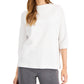 Blusa Alfani Feminina Glitter Branca Tamanho X-G