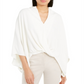 Blusa Alfani Feminina Manga Dolman Lisa Branca