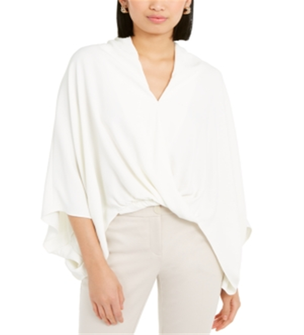 Blusa Alfani Feminina Manga Dolman Lisa Branca