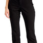 Calça jeans feminina Bootcut de cintura média da INC International Concepts, preta, tamanho 14, pequena