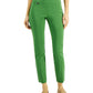 Calça skinny com controle de barriga Alfani feminina, verde, tamanho 12, pequena